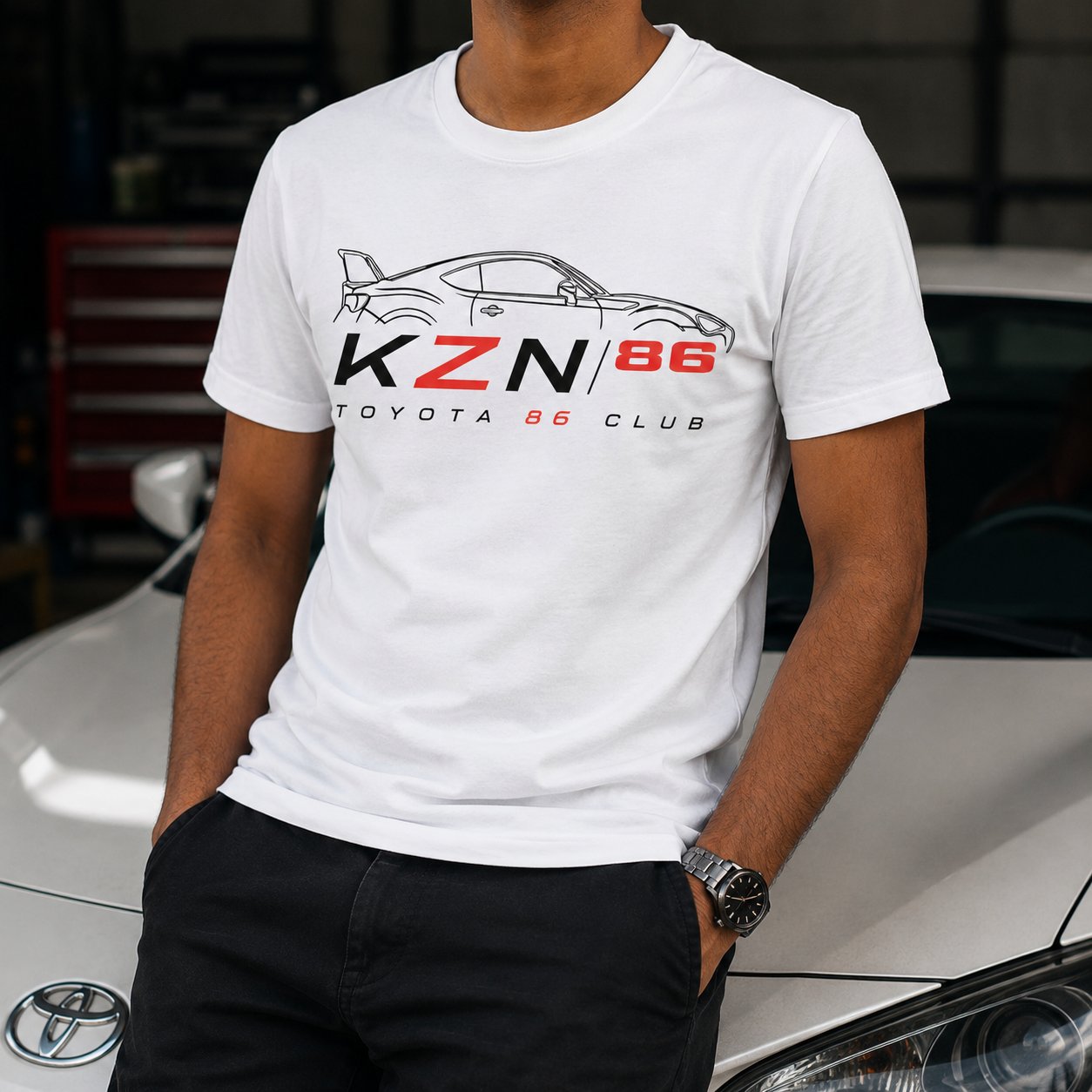 86 Club KZN Founder's Tee (pre-order)